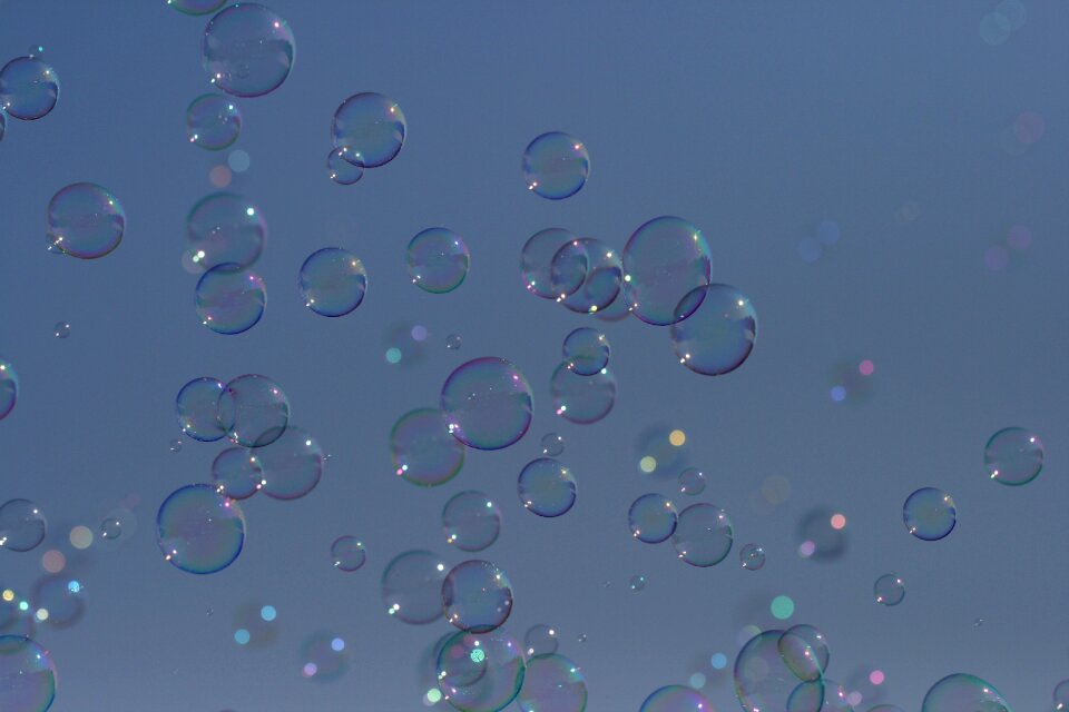 Bubbles Background photo