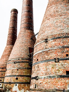 Crafts ovens smoke stack photo