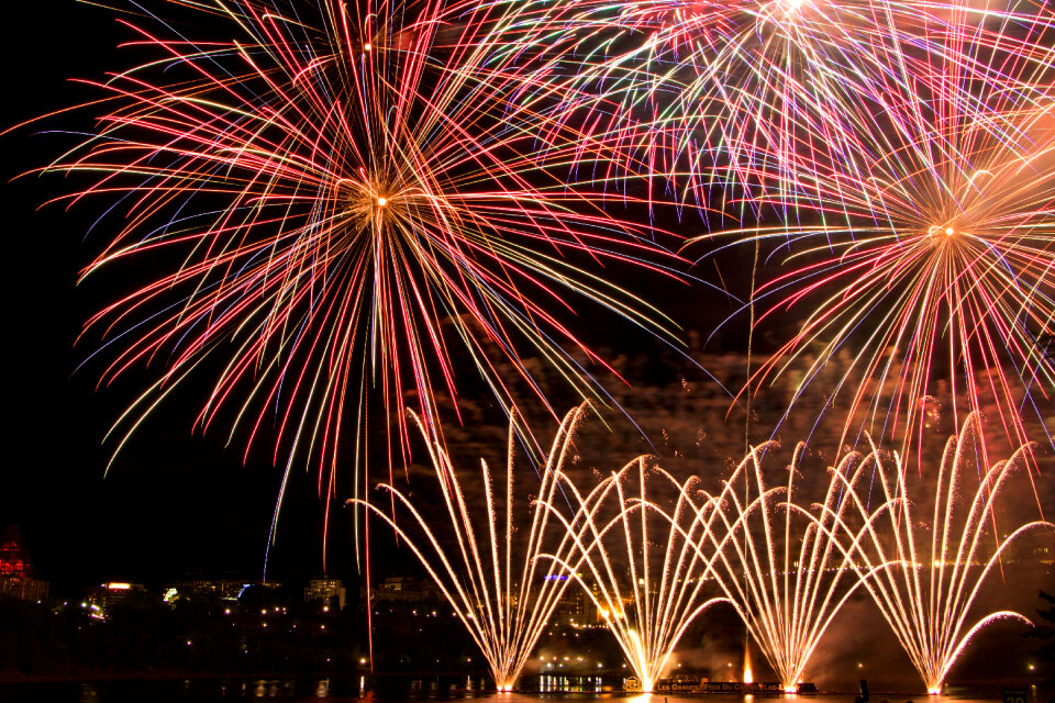 Fireworks Background
