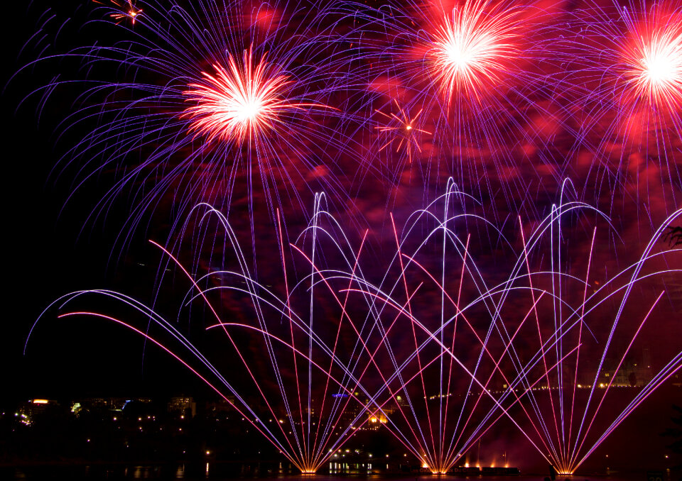 Fireworks Background