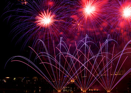 Fireworks Background photo