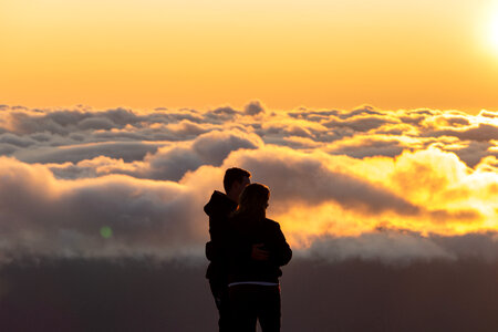 People Silhouette photo