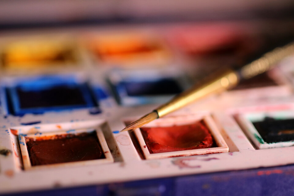 Paintbrushes Color