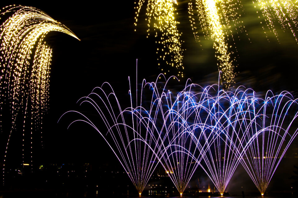 Fireworks Background