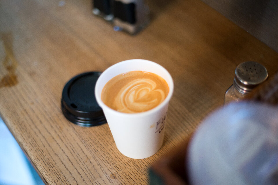 Barista Latte photo