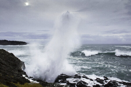 Waves Crashing photo