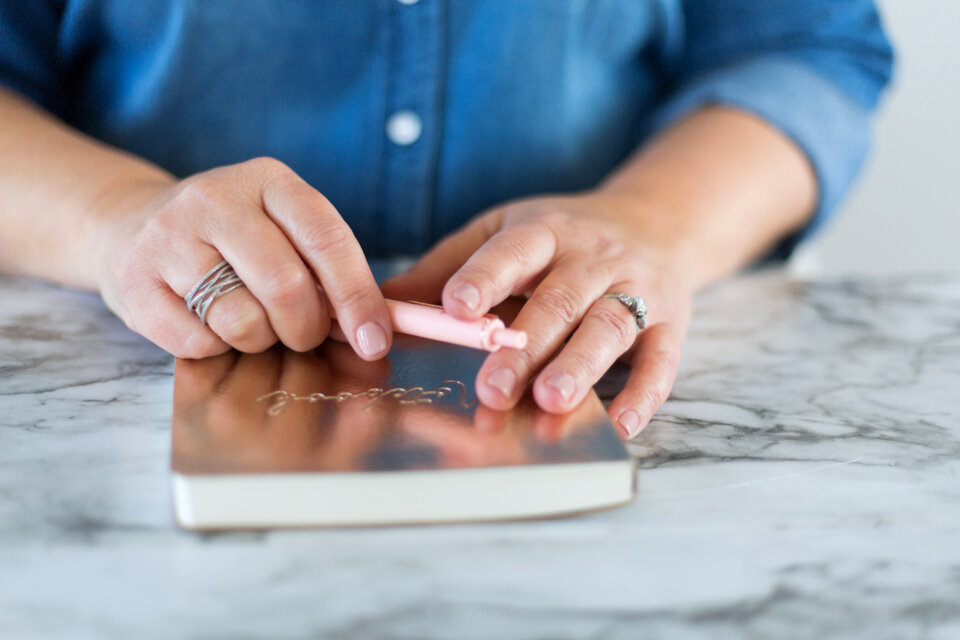 Writing Hand photo