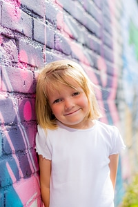 Girl power students graffiti