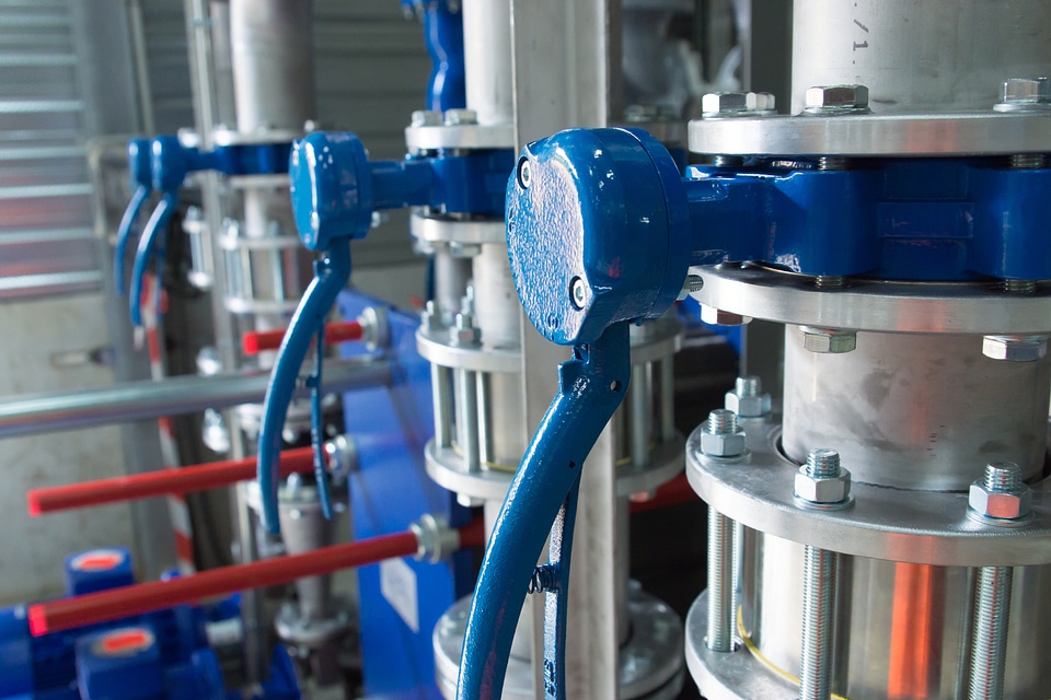 Valves pipes industry
