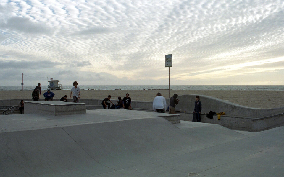 Skateboarder Venice