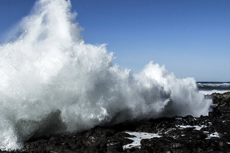 Waves Crashing