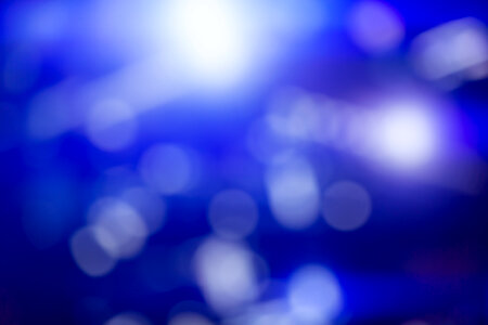 Blue Bokeh photo