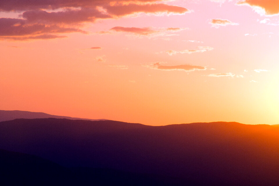 Sunset Mountains photo