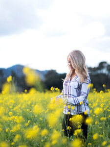 Woman Field photo