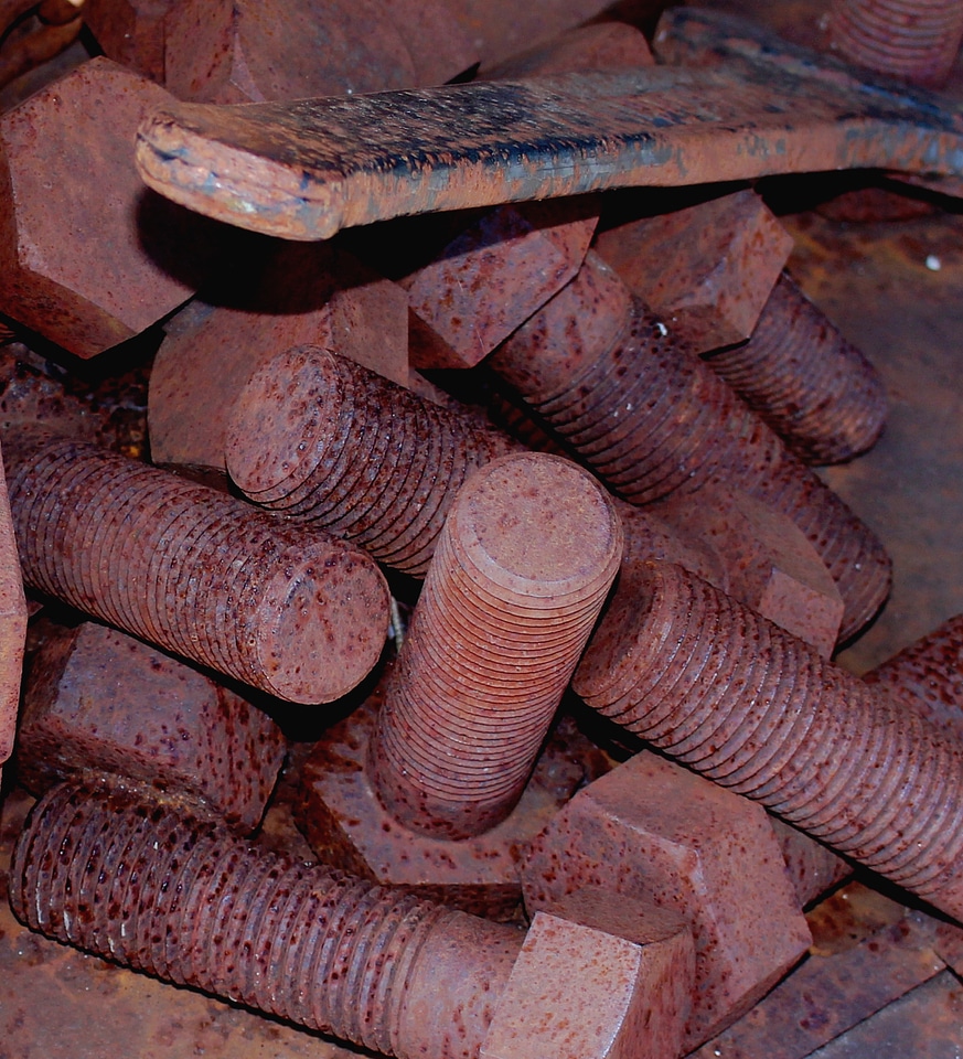 Rust still life detail photo