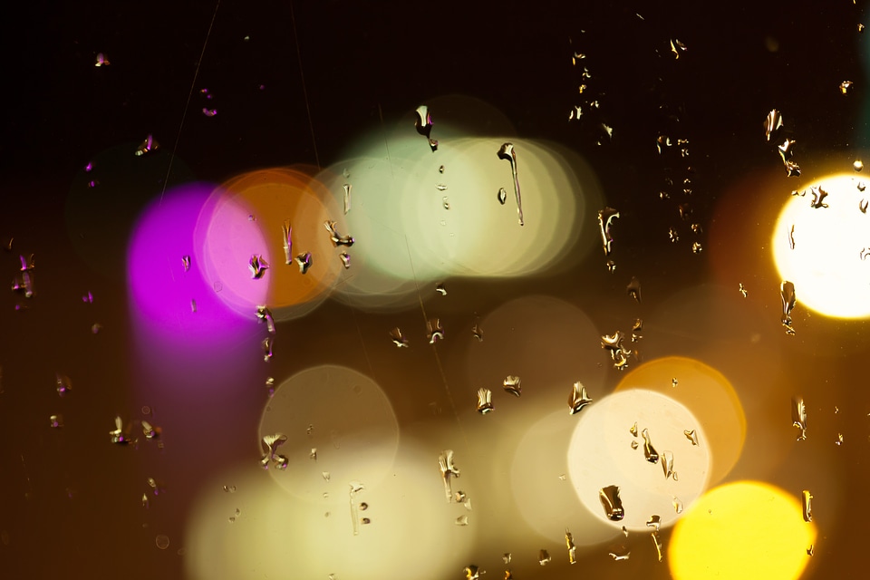 Refraction magenta orange