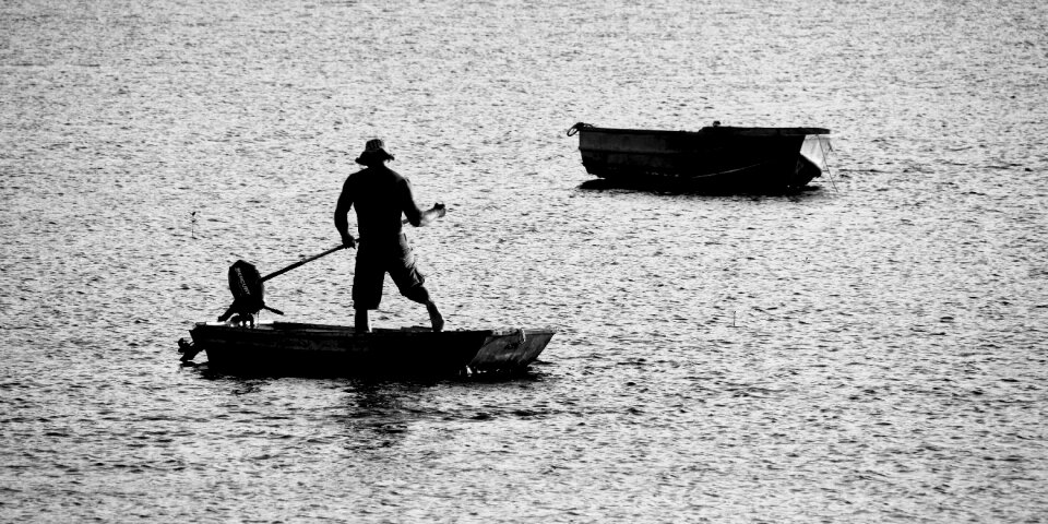 Fisherman Silhouette