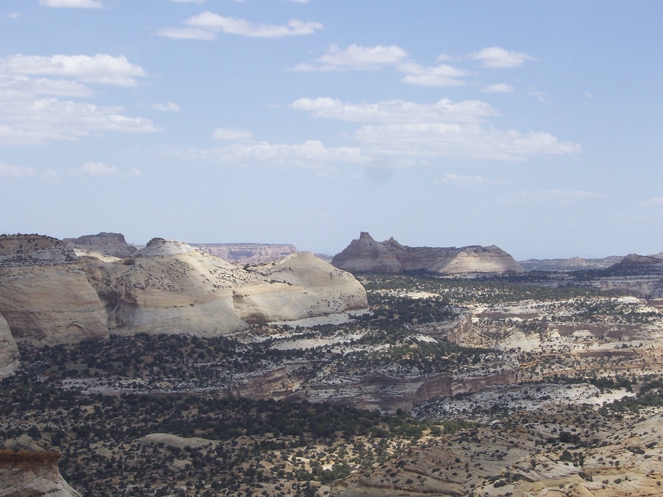 Landscape mountains plateau