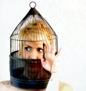 Cage Woman photo