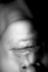 Lips Close Up photo