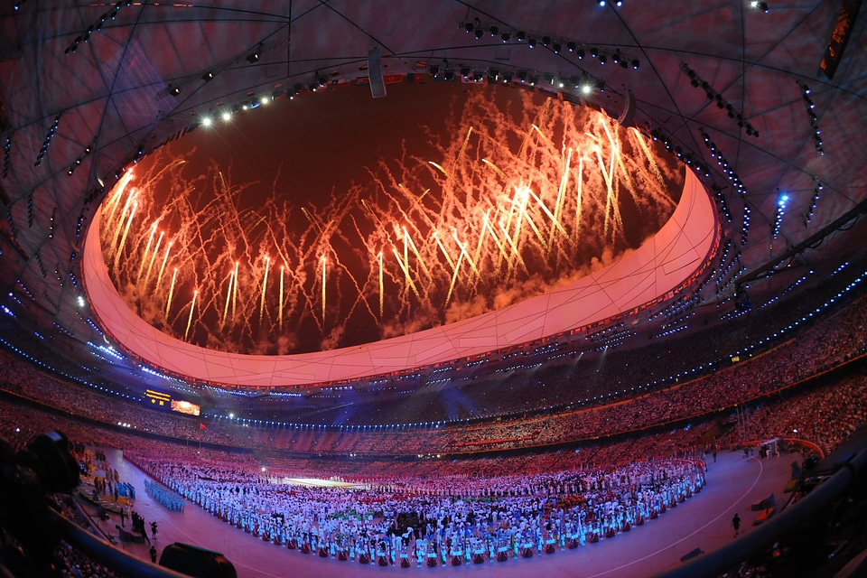 Olympics opening ceremony stadium