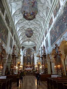 Monastery church stift st peter austria photo