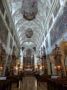 Monastery church stift st peter austria