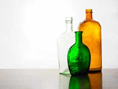 Colored Bottles photo