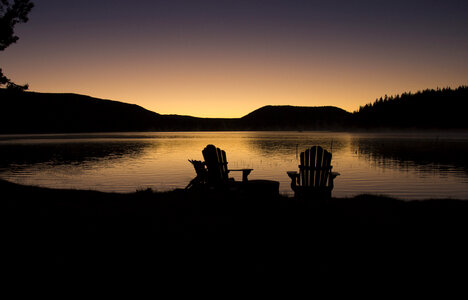Lake Sunset photo