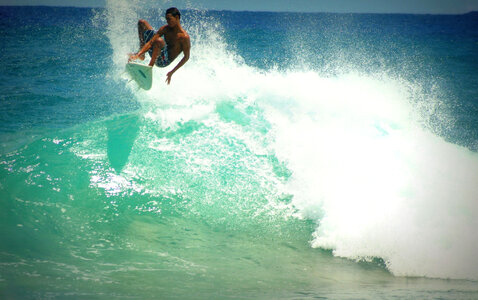 Surfer Wave photo