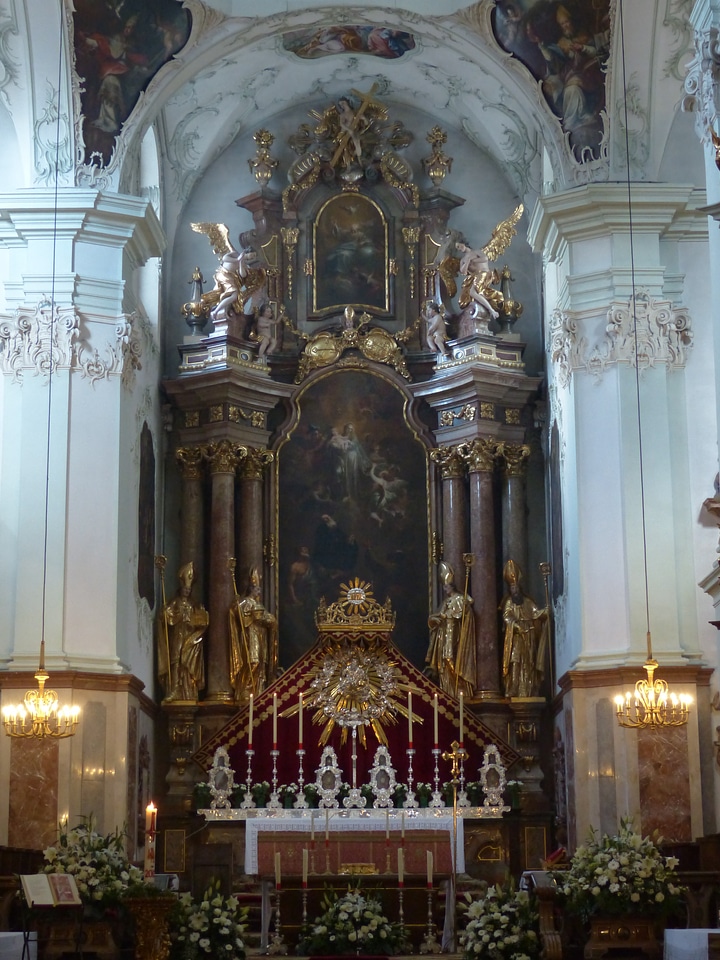 Monastery church stift st peter austria