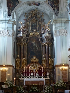 Monastery church stift st peter austria photo