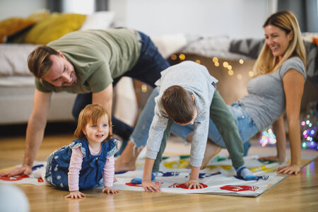 Family Playing photo