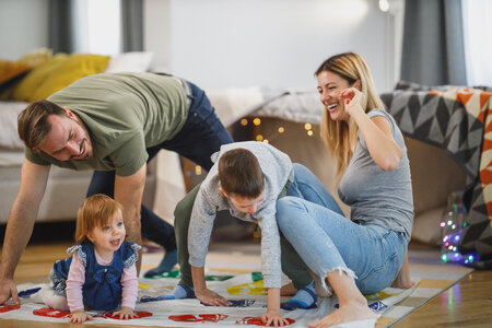 Family Playing photo