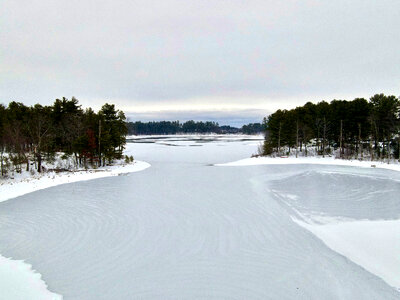 Frozen Lake photo