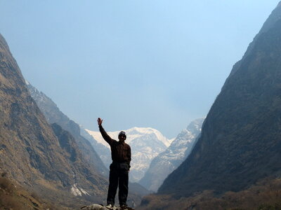 Nepal Himalayas photo