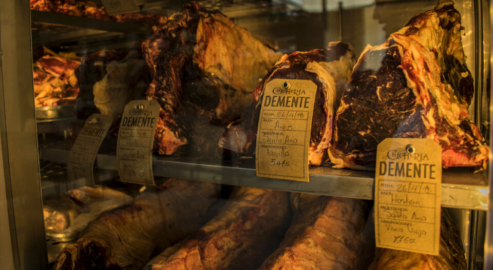 frozen meat