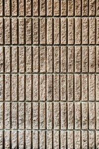 Thin Stone Bricks in Wall photo
