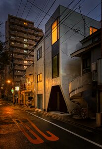 Night Street, Higashi-Ikebukuro, Toshima, Tokyo, Japan