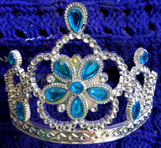 blue tiara photo