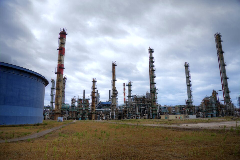 Industrial scenery in France