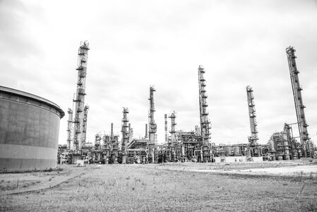 Industrial scenery photo