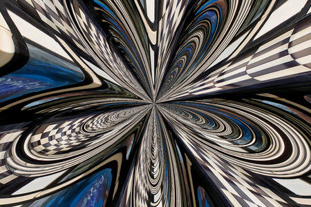 checkerboard kaleidoscope