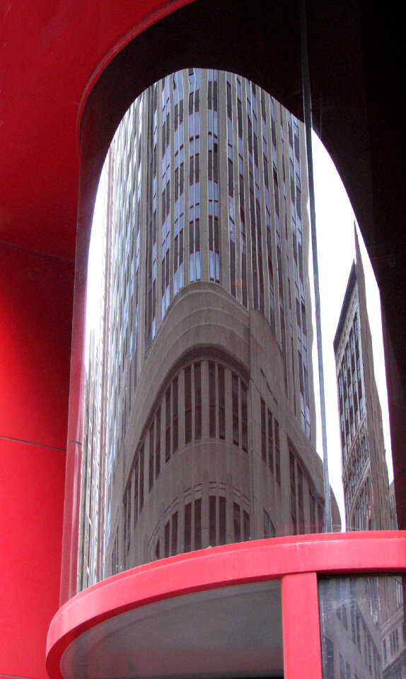 building reflection