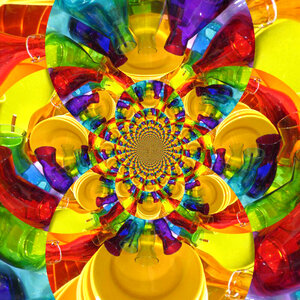 bottle kaleidoscope
