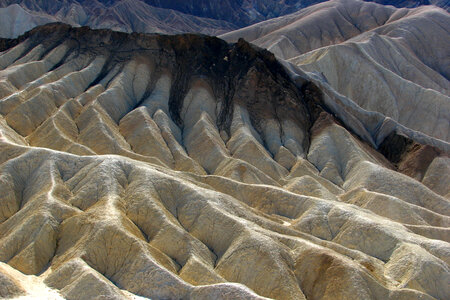 rock at Zabriskie Point, Death Valley, California photo