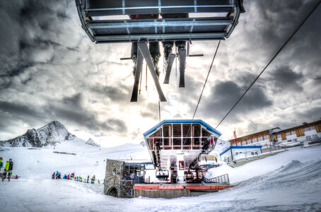 Ski alps photo