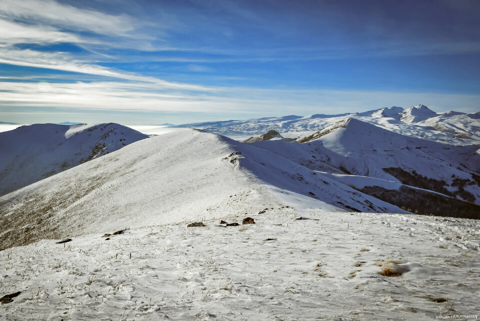 winter mountain photo