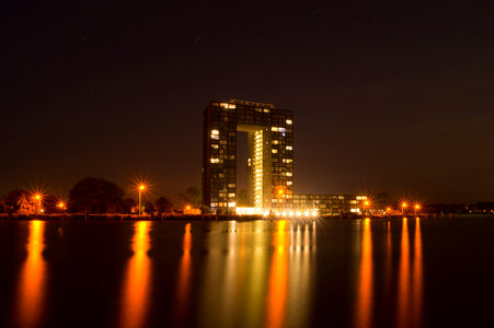 Nice building reflection photo