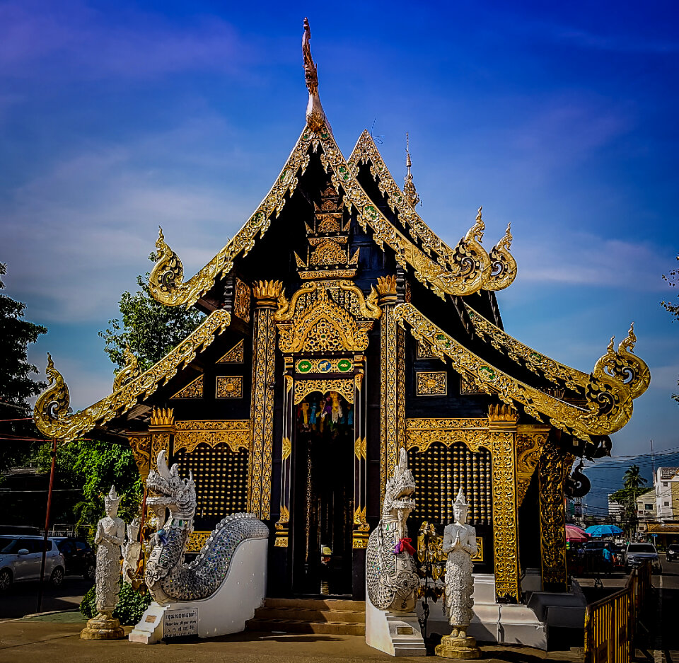 Golden church@WAT PHRASINGH A.MUANG CHIANGMAI photo